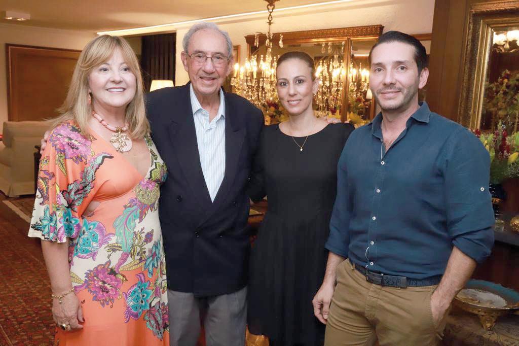 Cidinha Coimbra, Gilberto Rezende, Maria Cláudia Cicci Resende e Alexandre Assunção (Foto/Ramon Magela)