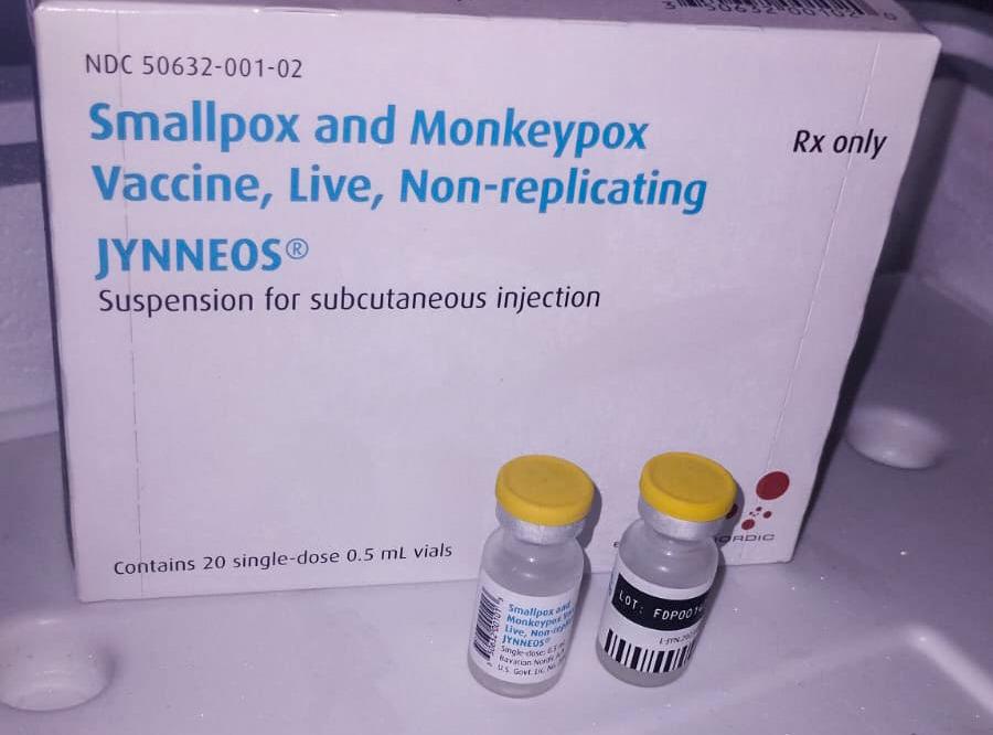 Primeira remessa de vacinas contra a Monkeypox chegou a Minas Gerais, mas ainda não há previsão de aplicação em Uberaba (Foto/Divulgação SES-MG)
