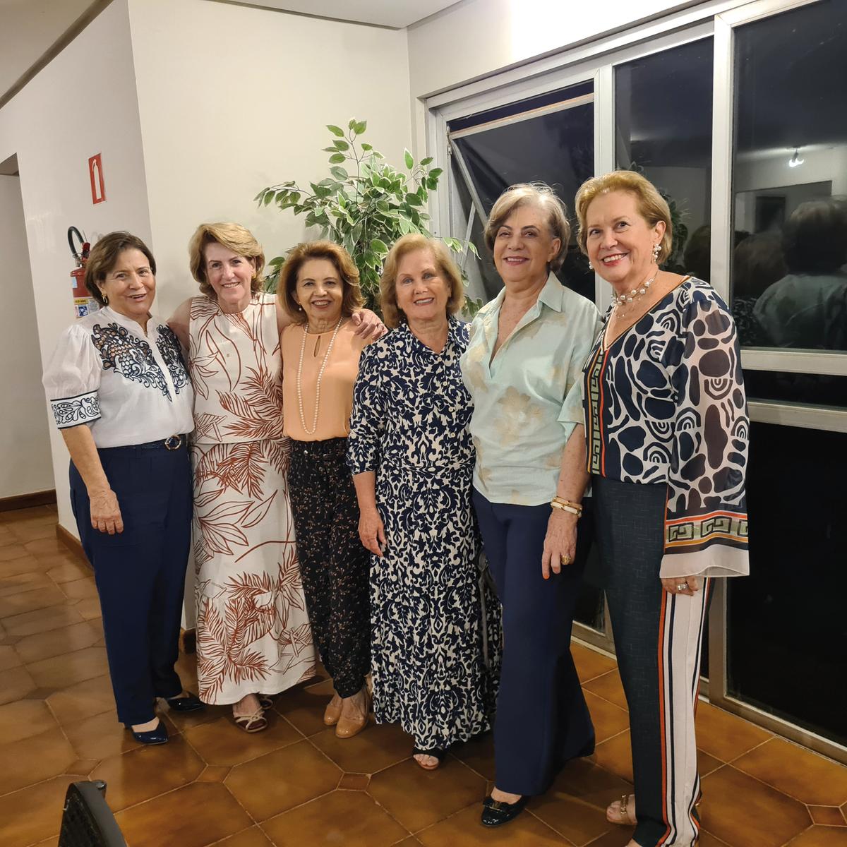 Vitória Prado, Gláucia Facury, Lígia Lima, Telma, Lélia Bruno e Léa Abdanur (Foto/Arquivo Pessoal)