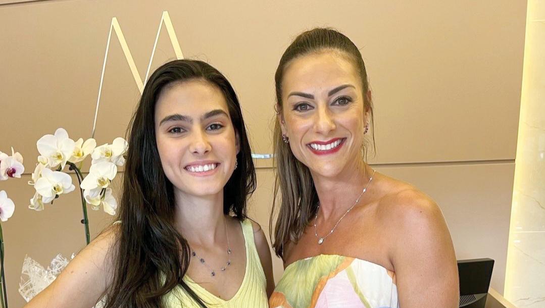 Mariana Abdanur e Marina Cadelca na tarde de coquetel de lançamento da Amaris (Foto/Arquivo Pessoal)