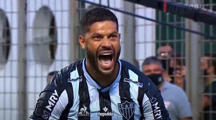 Hulk, Hulk, sempre ele. Atlético (MG) está na final do Campeonato Mineiro mais uma vez (Foto/Reprodução/ TV Fut Crown)