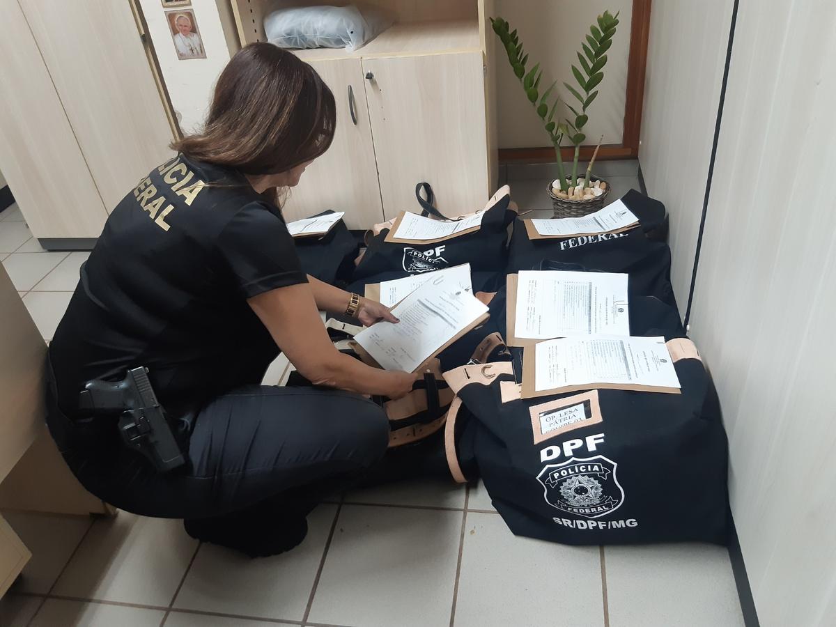 Agentes tiveram muito trabalho com as apreensões autorizadas pela Justiça (Foto/Jairo Chagas)