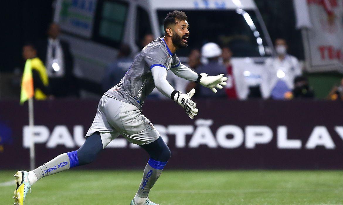 Goleiro Ygor, do Água Santa (Foto/Reprodução)