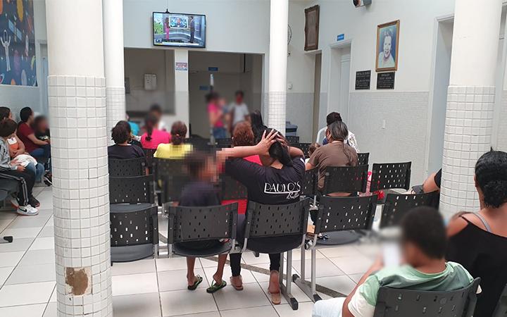 Reportagem do JM voltou ao Hospital da Criança nesta quarta-feira, onde foi informada que cerca de 20 crianças aguardavam atendimento (Foto/JC Duran)