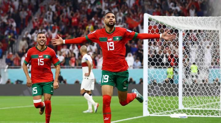 Marrocos terminou a Copa na quarta colocação, deixando Espanha e Portugal pelo caminho (Foto/Reprodução)