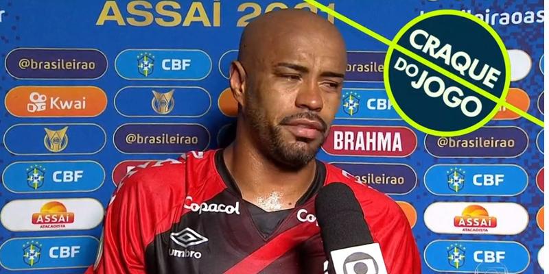 Thiago Heleno acabou sendo expulso depois de tomar o segundo cartão amarelo (Foto/Rede Globo)