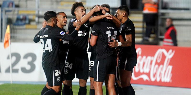 Botafogo jogou com um homem a mais desde o início do segundo tempo (Foto/Reprodução)