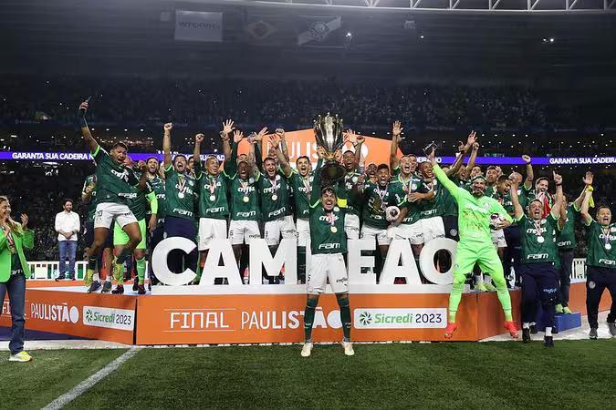 Jogo do título terminou em 4 a 0 (Foto/Cesar Greco/Palmeiras/by Canon)