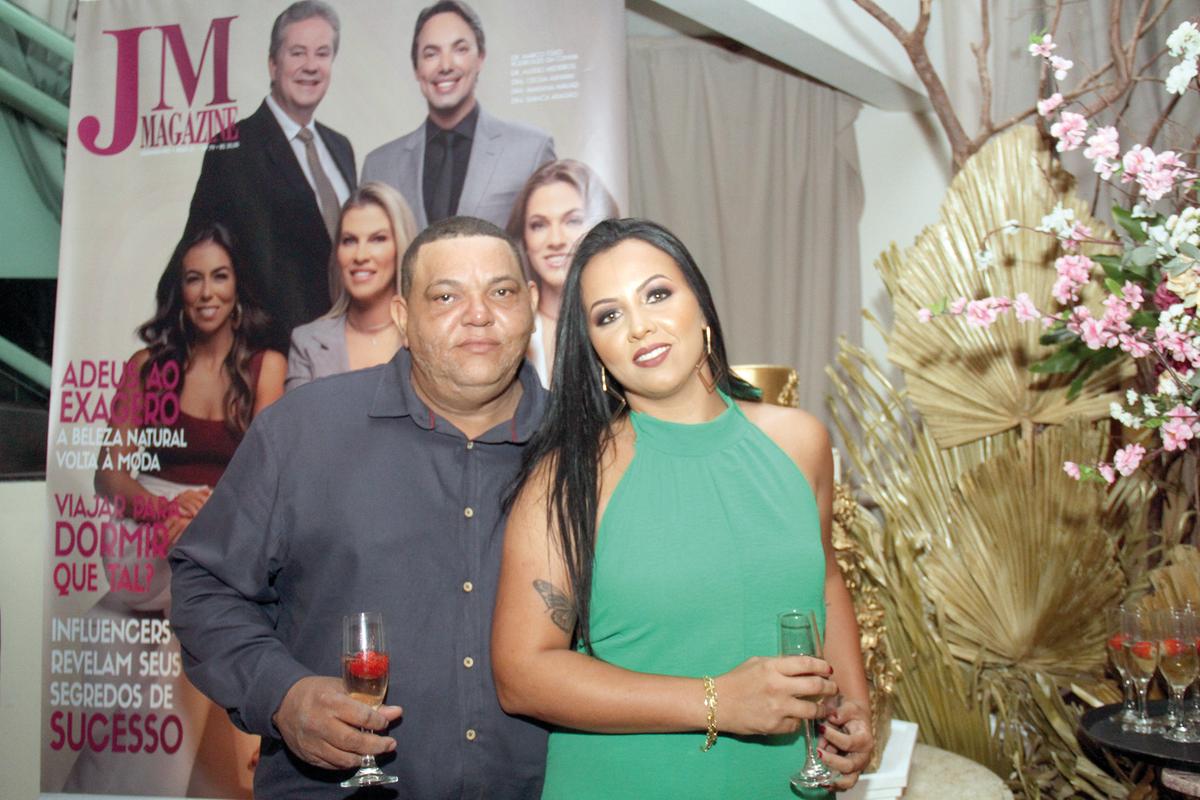 Daniel Pereira e Joyce Dutra no badaladíssimo evento que marcou o lançamento da JMMagazine que está nos melhores pontos de venda, recheada de novidades e matérias sensacionais (Foto/Arquivo Pessoal)