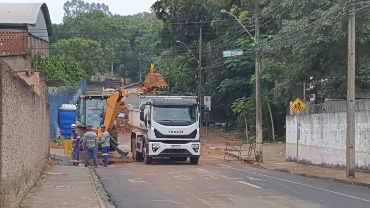 Obras foram iniciadas pela Codau (Foto/Divulgação)