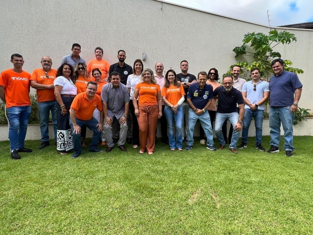 Novo, PL e Republicanos de mãos dadas em Uberaba. (Foto/Divulgação)