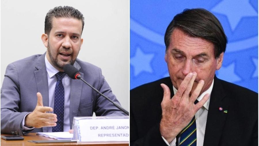 André Janones e Jair Bolsonaro (Foto/Montagem)