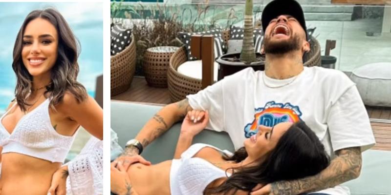 Neymar e Bruna Biancardi anunciaram que estão esperando um bebê. O jogador será pai pela segunda vez. (Foto/Reprodução)