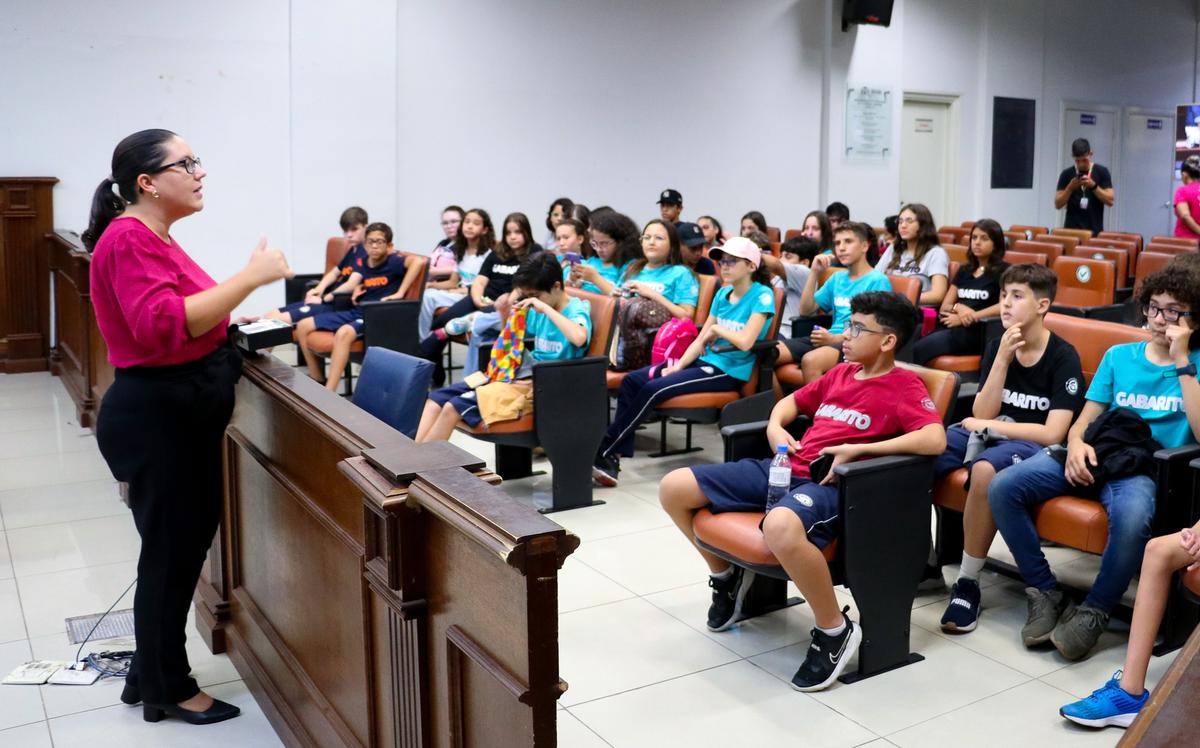 Vereadora Rochelle Bazaga espera a presença, além das forças de segurança e comunidade escolar, de representantes do governo municipal (Foto/Rodrigo Garcia/CMU)