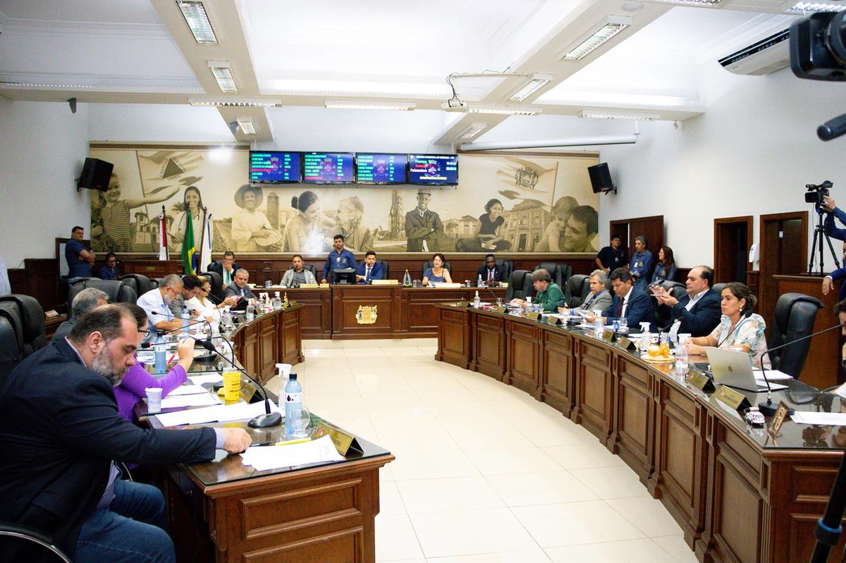 Plenário da Câmara Municipal de Uberaba (Foto/Rodrigo Garcia - CMU)