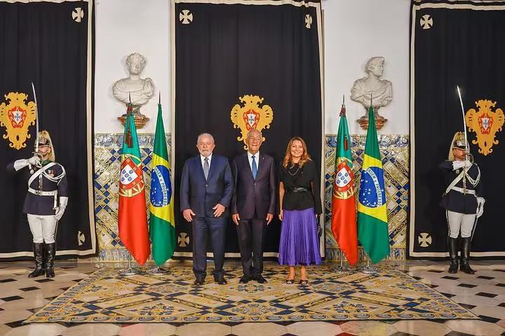 Encontro restrito de Lula com o Presidente da República Portuguesa, Marcelo Rebelo de Sousa (Foto/Ricardo Stuckert/PR)