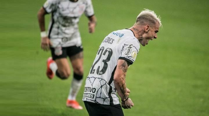 Roger Guedes salvou o Corinthians ontem em Itaquera (Foto/Meu Timão)