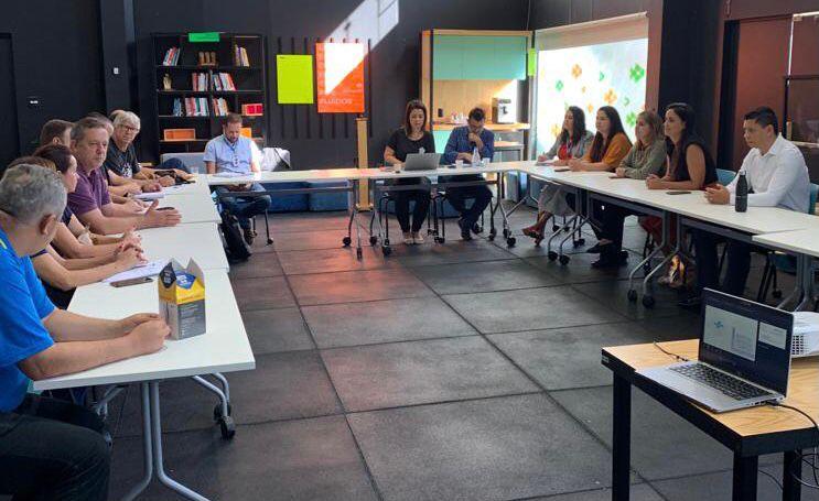 Analistas da Indústria, Comércio e Serviços do Sebrae se reuniram com presidentes do Cigra e Fiemg (Foto/Divulgação)