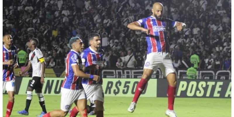 Com o resultado, o Vasco terminou a rodada na nona posição, com quatro pontos, contra nove do líder Botafogo (Foto/Rafael Machaddo EC Bahia)