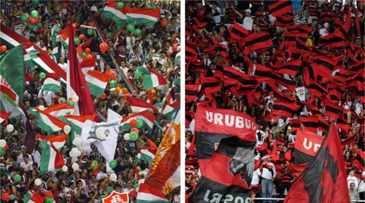 Flamengo e Fluminense voltam a se enfrentar, desta vez pela Copa do Brasil (Foto/Montagem/Arquivo)