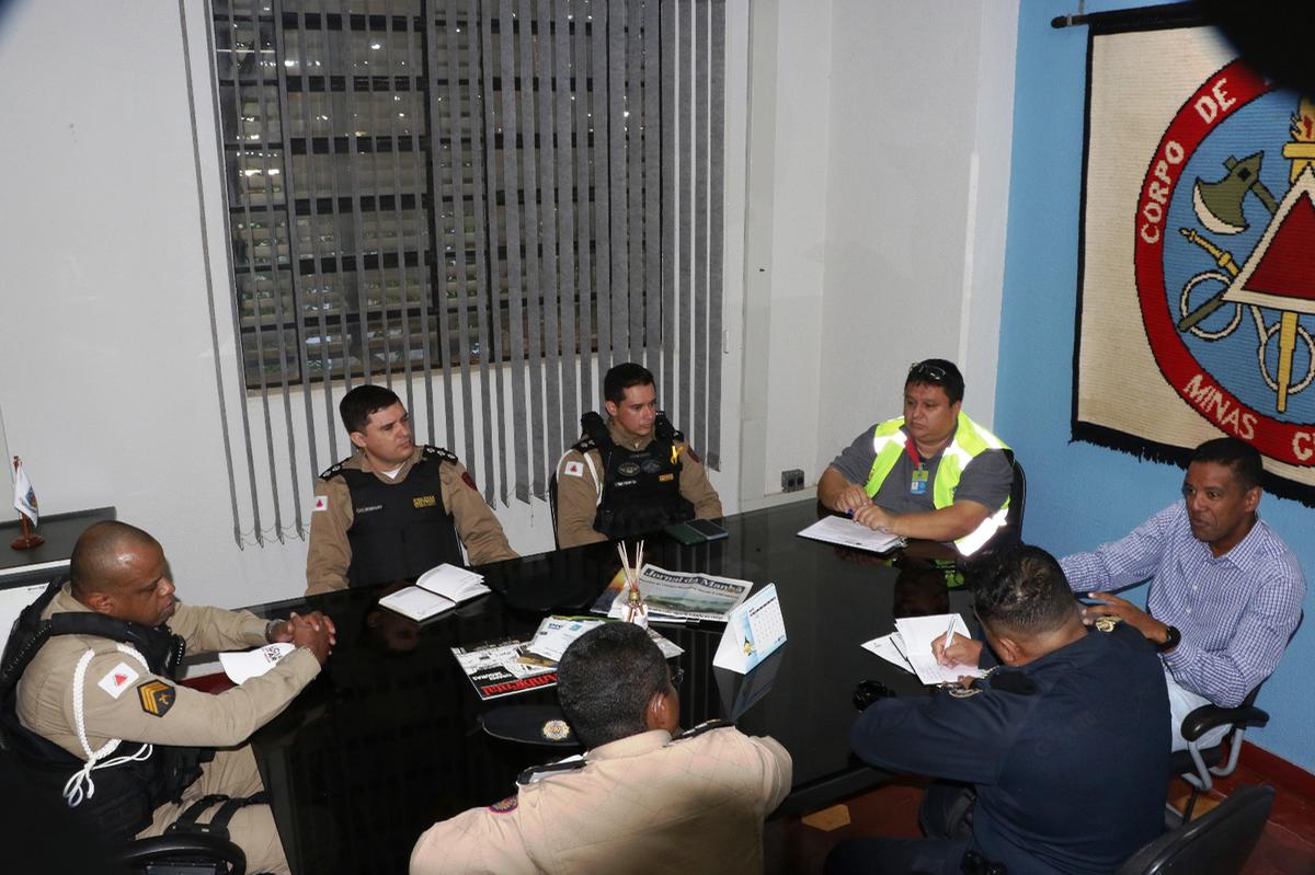 Reunião de alinhamento sobre segurança no trânsito (Foto/Divulgação)