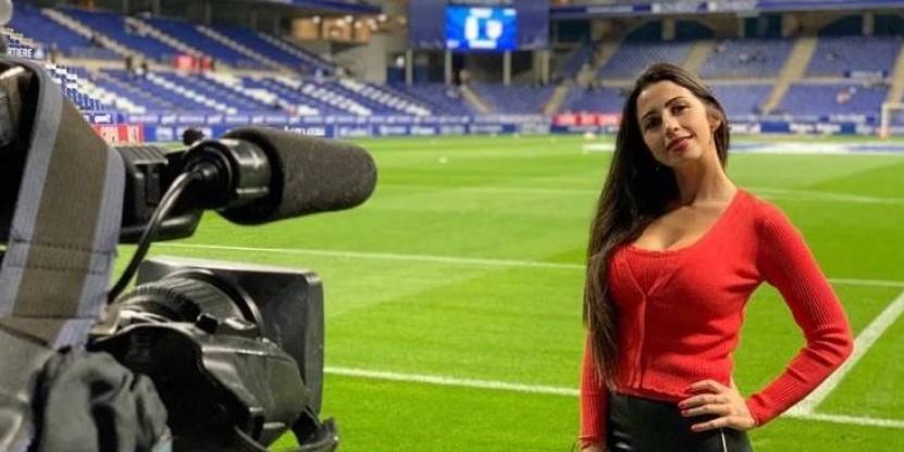 A jornalista espanhola María Moran foi chamada de prostituta pela torcida do Real Madrid (Foto/Agência Futebol Interior)