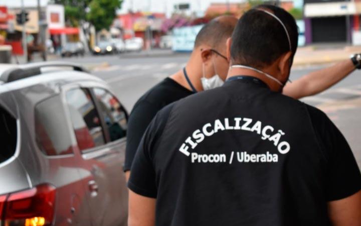 Fiscalização Procon Uberaba (Foto/Arquivo PMU)