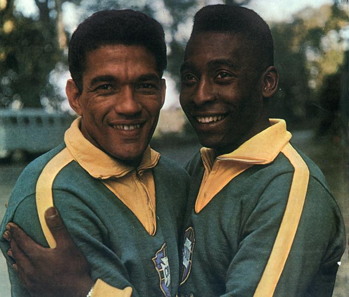 Garrincha e Pelé (Arquivo)