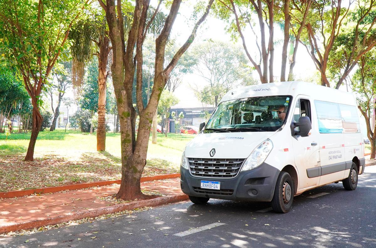 Ronda Social, em Uberaba, para o atendimento de pessoas em situação de rua (Foto/Divulgação PMU)