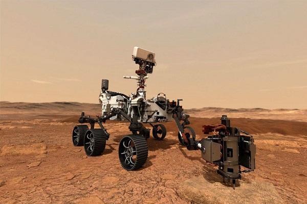 Robô Perseverance procura sinais de vida em Marte (Foto/Divulgação)
