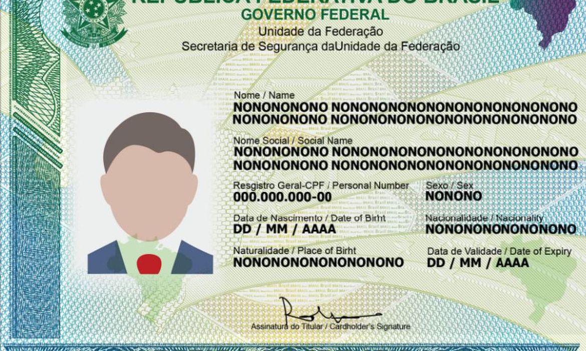 Carteira Nacional de Identidade (Assessora de Comunicação Secretaria Especial de Modernização do Estado - via Agência Brasil)