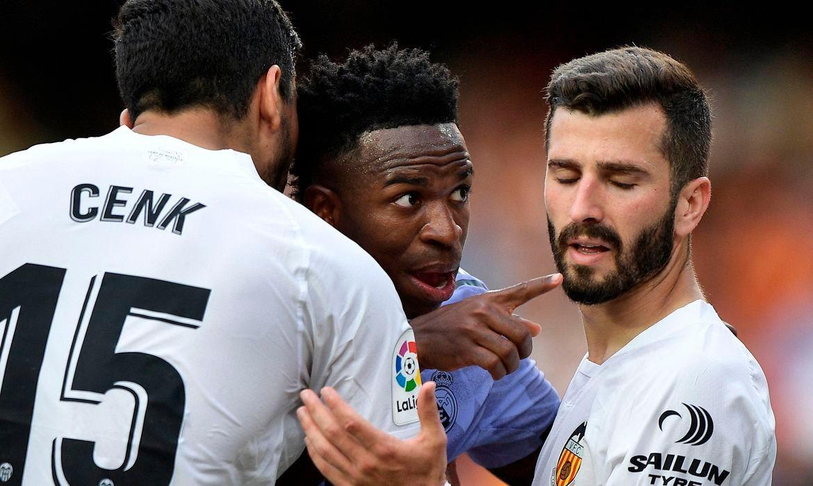 Jogador do Real Madrid foi insultado durante partida em Valência (Foto/Pablo Morano)