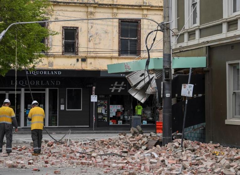 Terremoto (Foto/James Ross/AAP)