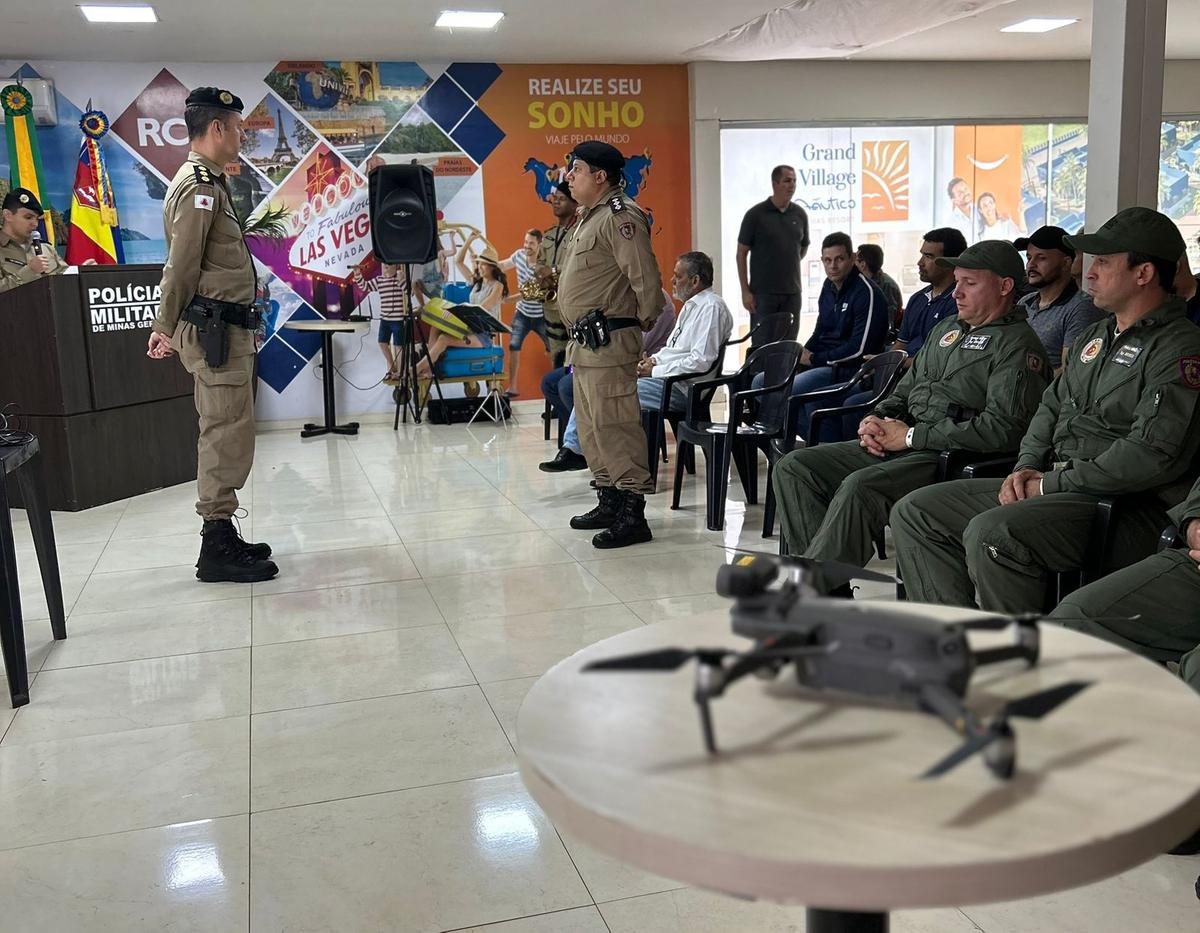 Evento de abertura do curso foi realizado na cidade de Fronteira, com a presença do comandante da 5ªRPM, coronel Ralfe Veiga de Oliveira (Foto/Divulgação)