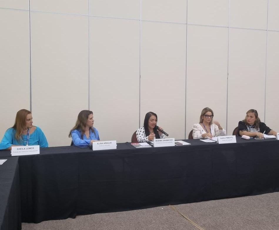 Prefeita Elisa Araújo participou de reunião para a formação da Comissão de Prefeitas da FNP, durante encontro em João Pessoa, na Paraíba  (Foto/Divulgação)