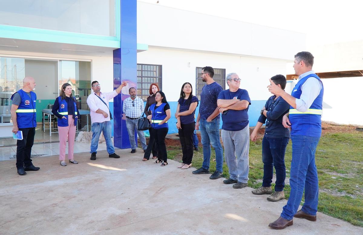 Visita na unidade do Girassóis (Foto/Divulgação)