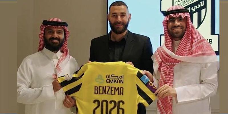 “É um novo desafio para mim e uma nova vida. Mal posso esperar para começar a treinar”, disse Benzema (Foto/Divulgação)