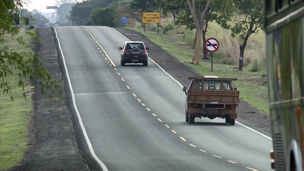 BR-262, em Uberaba (Foto/Reprodução)