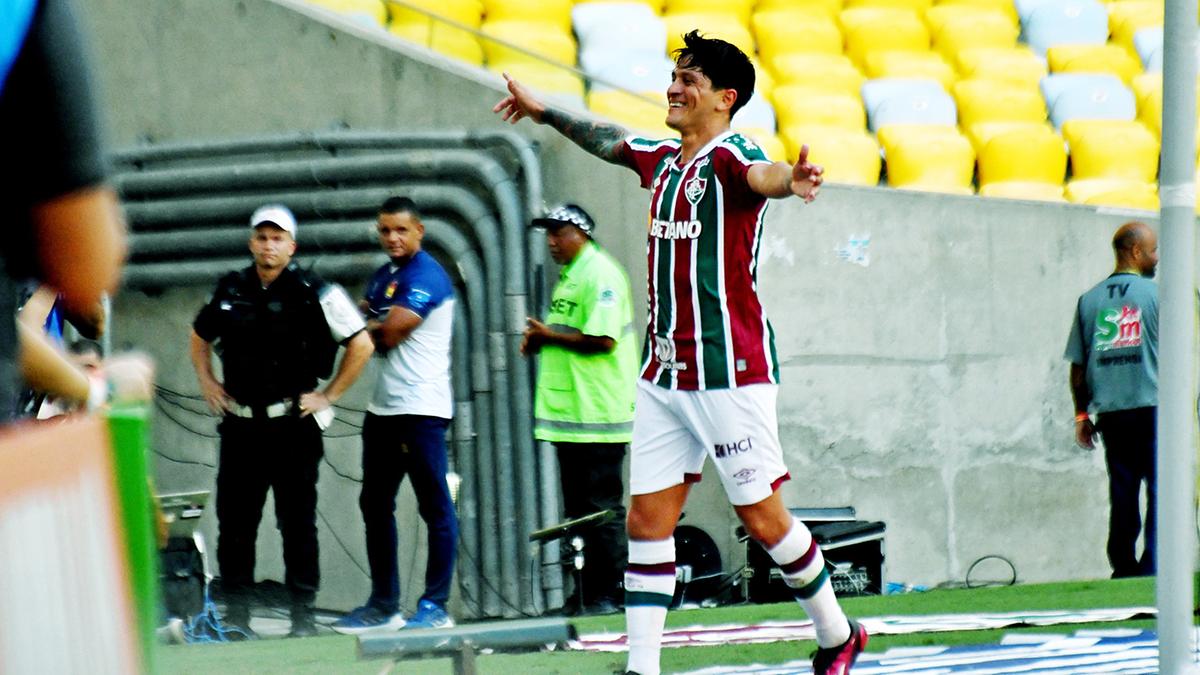 Cano voltou a marcar, mas não foi suficiente para o Fluminense vencer o Goiás (Foto/Arquivo)