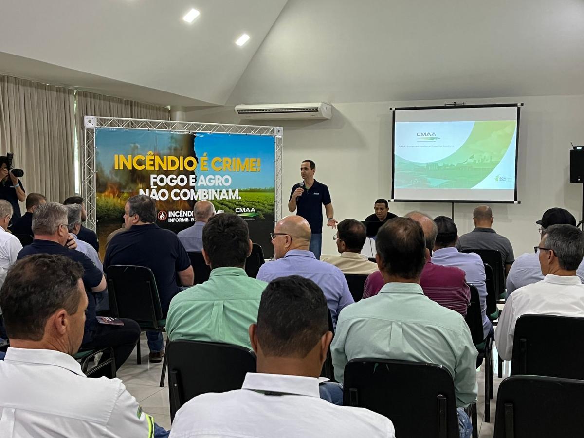 Programa foi lançado durante evento com a presença de representantes da Polícia Militar de Meio Ambiente, Poder Público Municipal e usinas parceiras (Foto/Daniela Miranda)