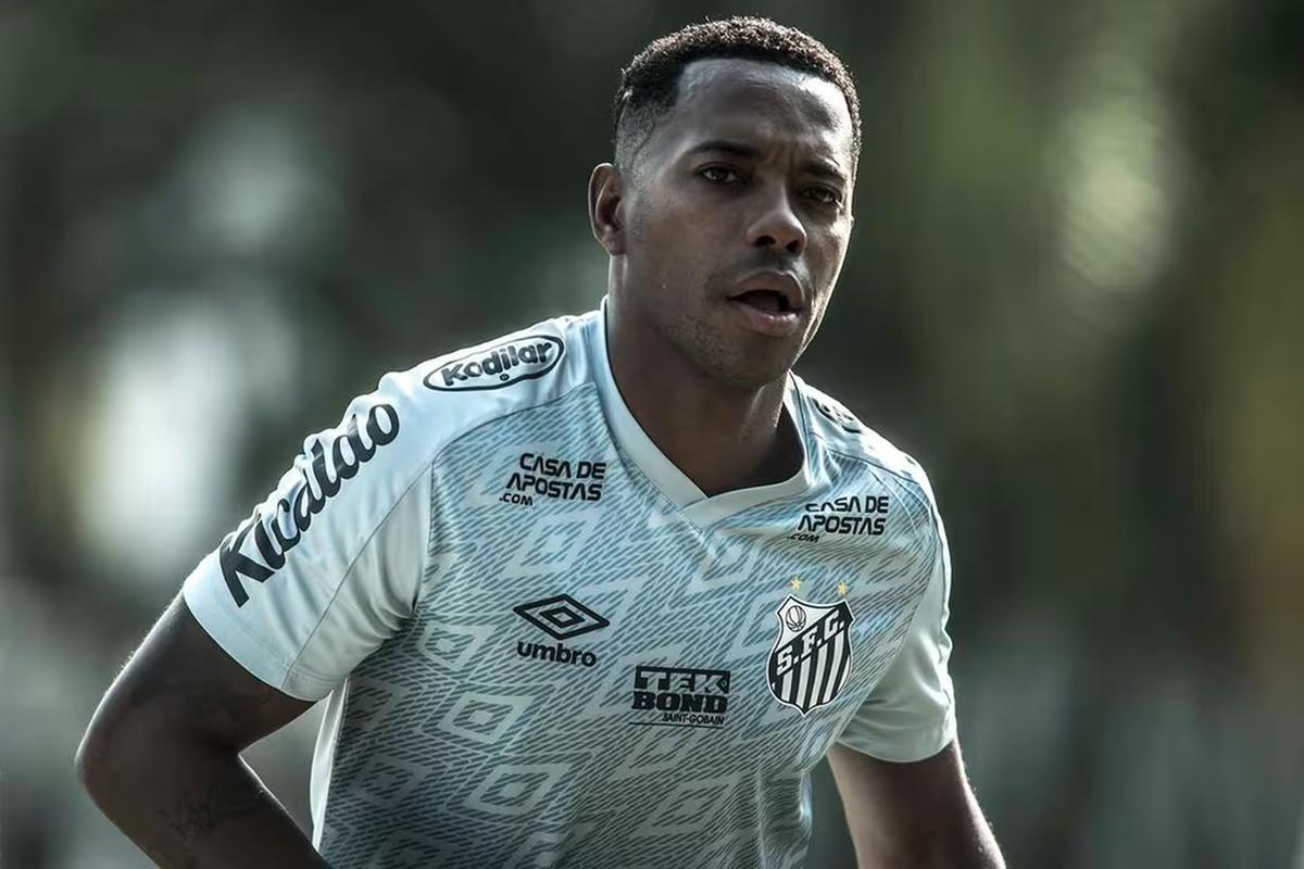 Robinho, ex-jogador de futebol, condenado por estupro na Itália (Foto/Ivan Storti/Santos FC)