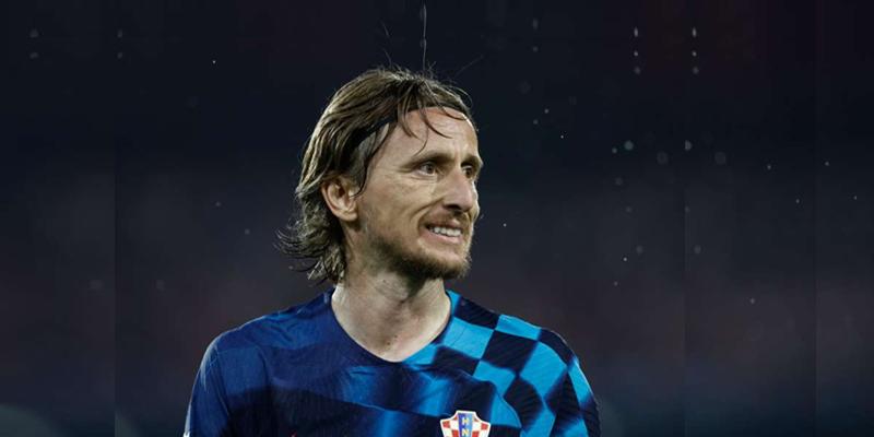 Luka Modric não conseguiu conquistar o título com a camisa da Croácia (Foto/Flashscore/AFP)