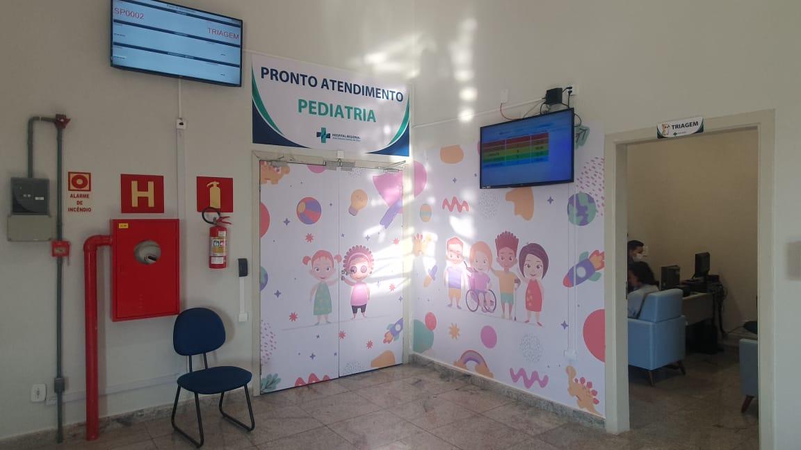 Pronto-socorro infantil no Hospital Regional reforça atendimento pediátrico em Uberaba (Foto/JC Duran)