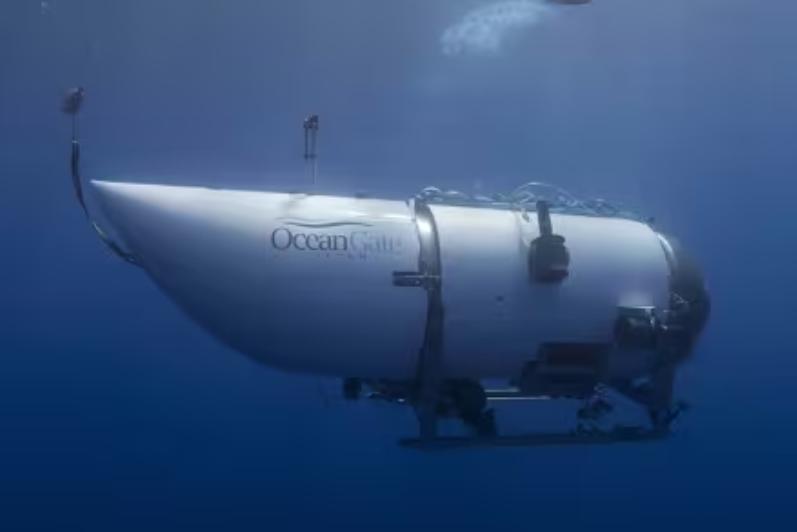 Submarino da OceanGate desapareceu em expedição para visitar destroços do Titanic. Imagem ilustrativa (Foto/@oceangate/Instagram/Reprodução)