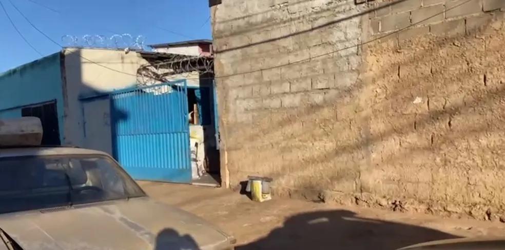 Imóvel onde foi cumprido o mandado de busca e apreensão em Uberaba (Foto/Divulgação)