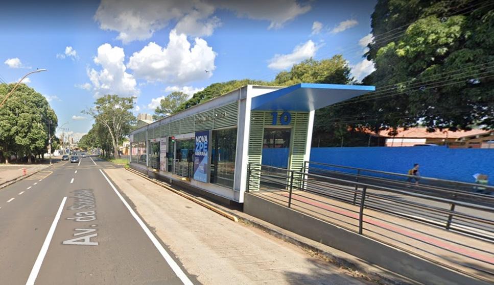 O novo traçado do BRT utilizaria trechos já implantados, como a avenida da Saudade, para interligar as regiões norte e sul  (Foto/Reprodução/Google Street View)