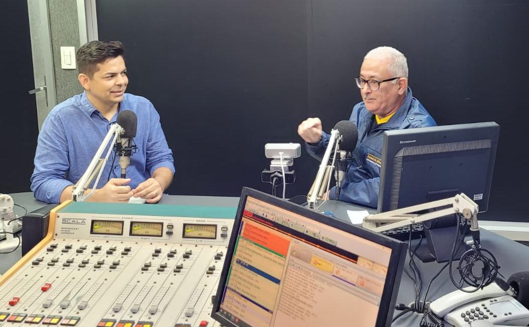 Durante entrevista no programa SENTINELA, na Rádio JM, 95,5 FM, o presidente da Câmara Municipal de Uberaba falou da polêmica exposição na Fundação Cultural, estacionamento na Leopoldino de Oliveira e fora do ar admitiu ser candidato a prefeito de Uberaba (Foto/Divulgação)