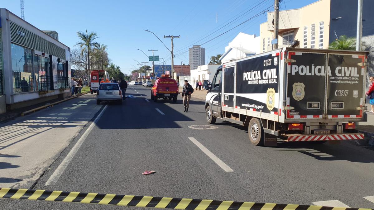 Atropelamento na Avenida da Saudade (Foto/JC Duran)