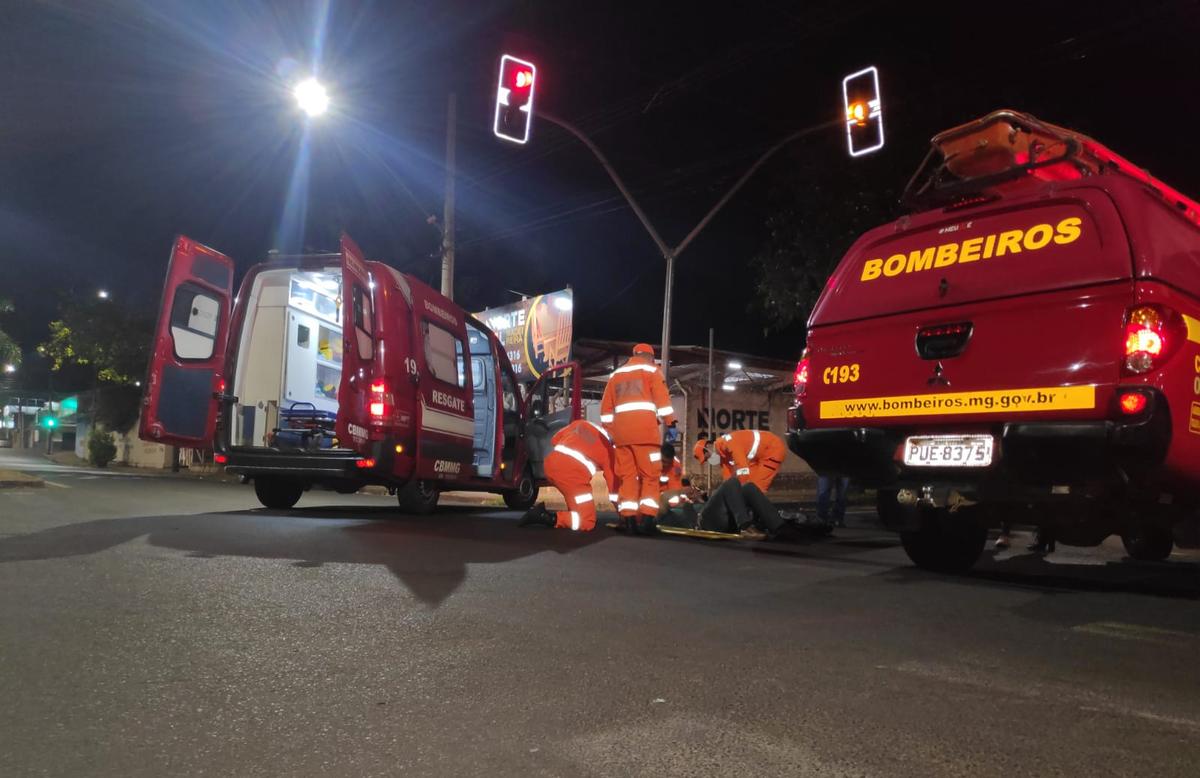 Motoristas do carro evadiu após acidente (Foto/Divulgação)