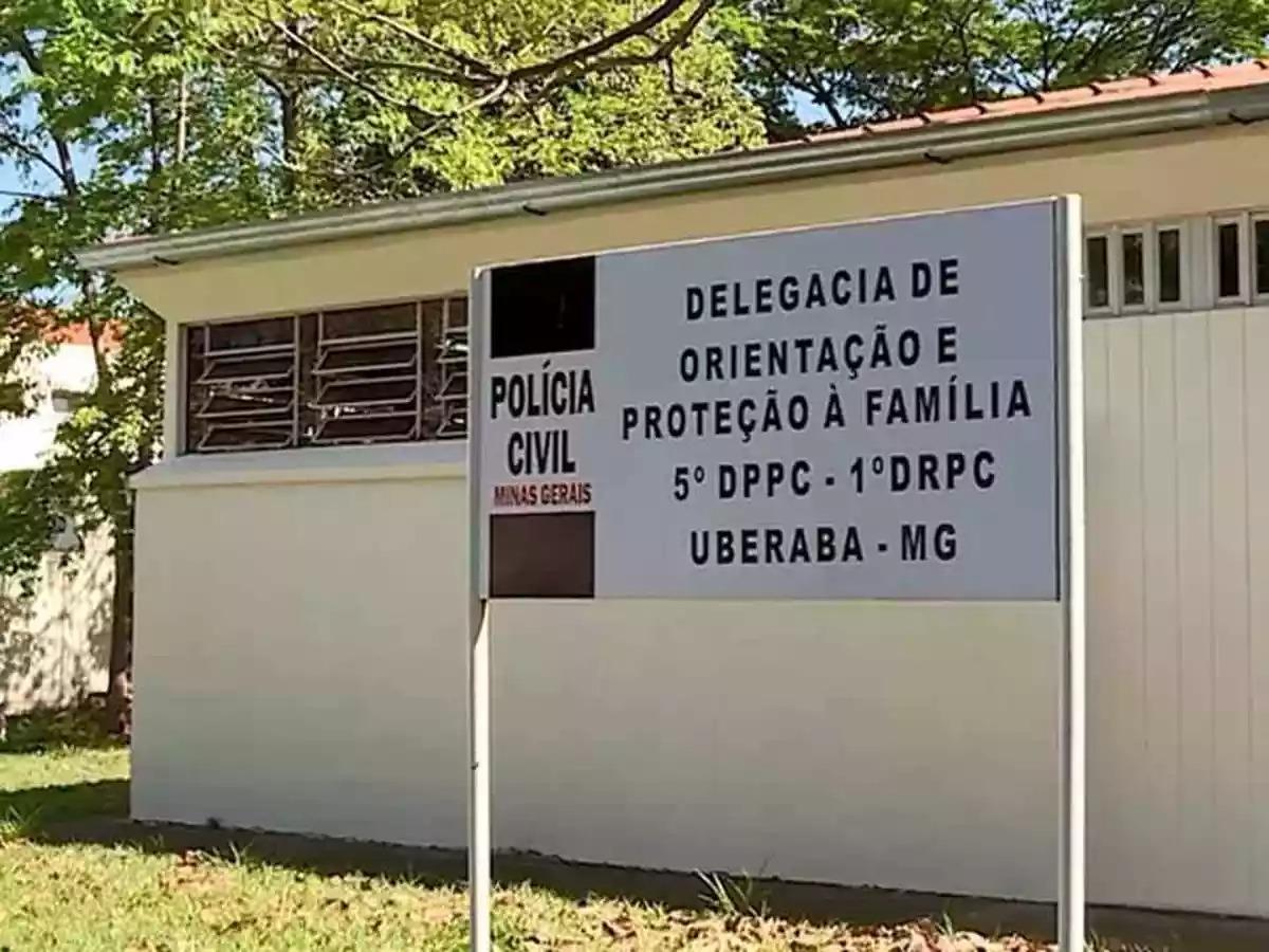 Delegacia de Polícia Civil de Orientação e Proteção à Família, em Uberaba (Foto/Divulgação)